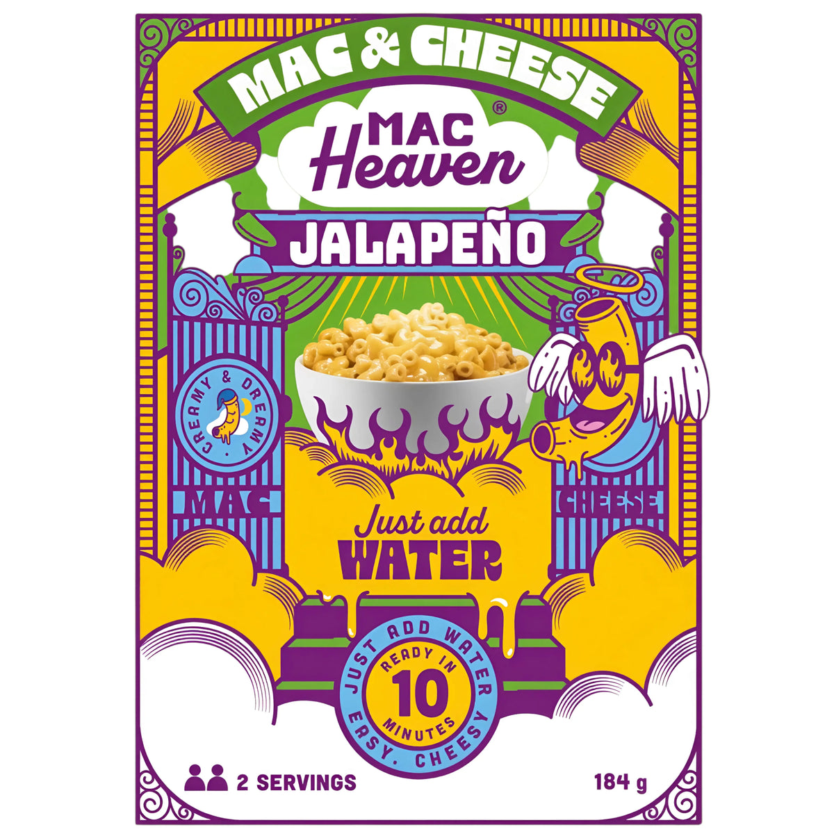 PDISH MAC HEAVEN 184 GR MAC AND CHEESE JALAPENO