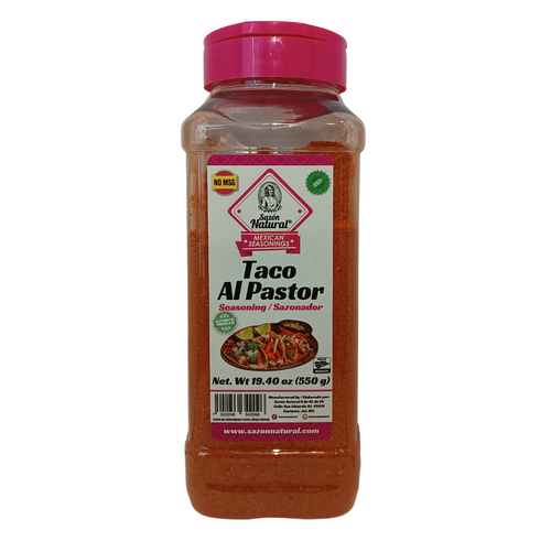 SAZÓN NATURAL 550 GR PARA TACOS AL PASTOR