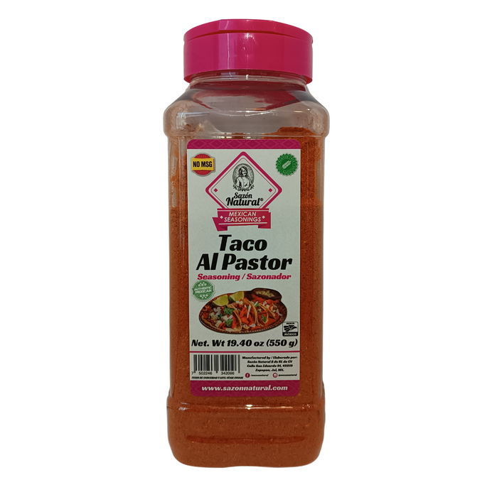 SAZON NATURAL 550 GR PARA TACOS AL PASTOR
