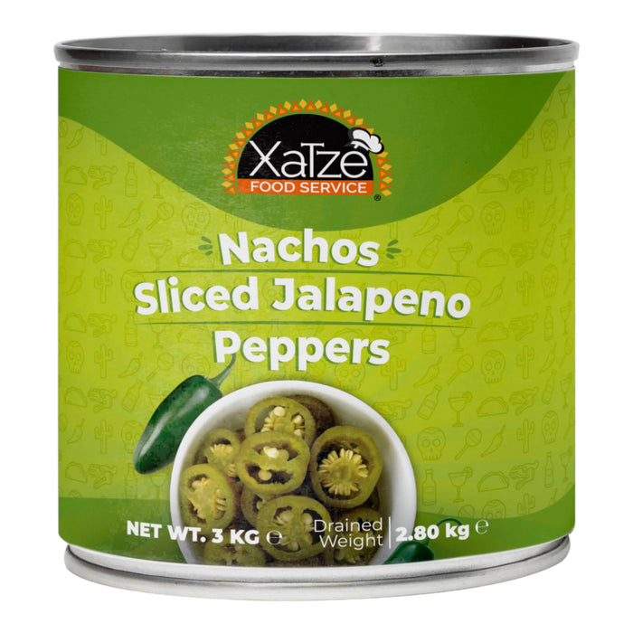 CHILE XATZE 2.8 KG FS JALAPENO NACHOS