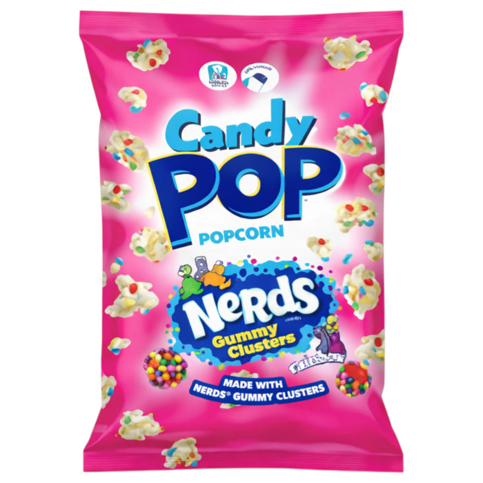 SNACK POP 149 GR POPCORN NERDS GUMMY CLUSTER | 12 x 149g