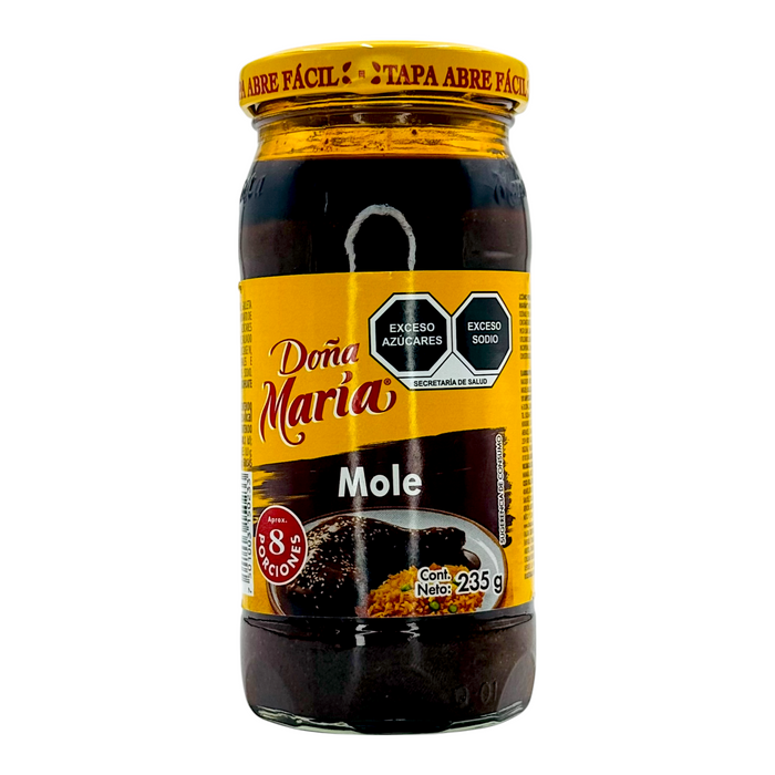 MOLEP DONA MARIA 235 GR MOLE ROJO PASTA VASO