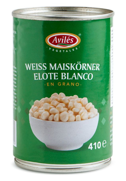VEGET AVILES 410 GR MAIZ BLANCO MEXICANO | 24 x 410g