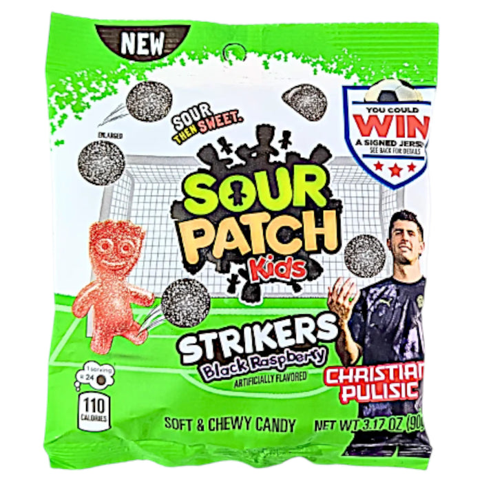 CANDY SOUR PATCH KIDS 90 GR STRICKERS BLACK RASPBERRY
