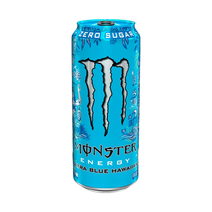 BEVER MONSTER 473 ML ULTRA BLUE HAWAIIAN