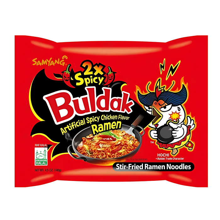 PDISH BULDAK 5 x 140 GR 2x SPICY HOT CHICKEN NOODLE