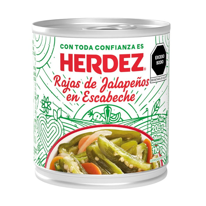 Herdez Jalapeno Rajas 205 g