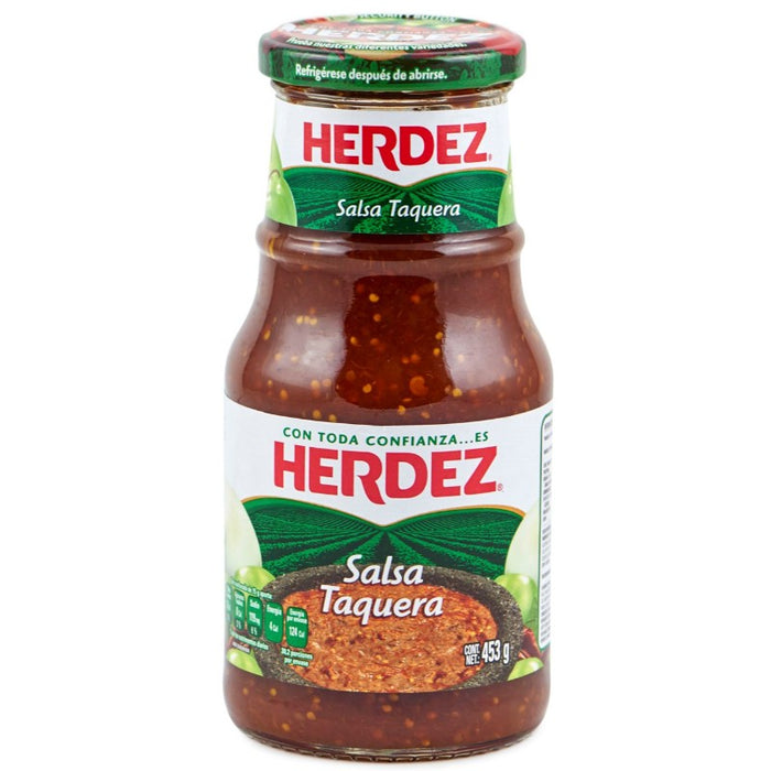 Herdez Salsa Taquera Glass 453 g