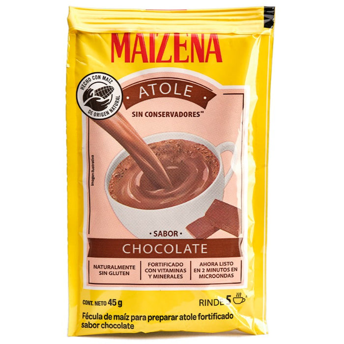 Atole Maizena Chocolate 24 x 45g