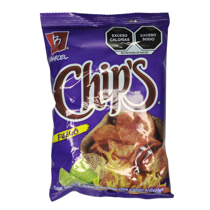 PATATAS FRITAS SNACK 42 GR FUEGO