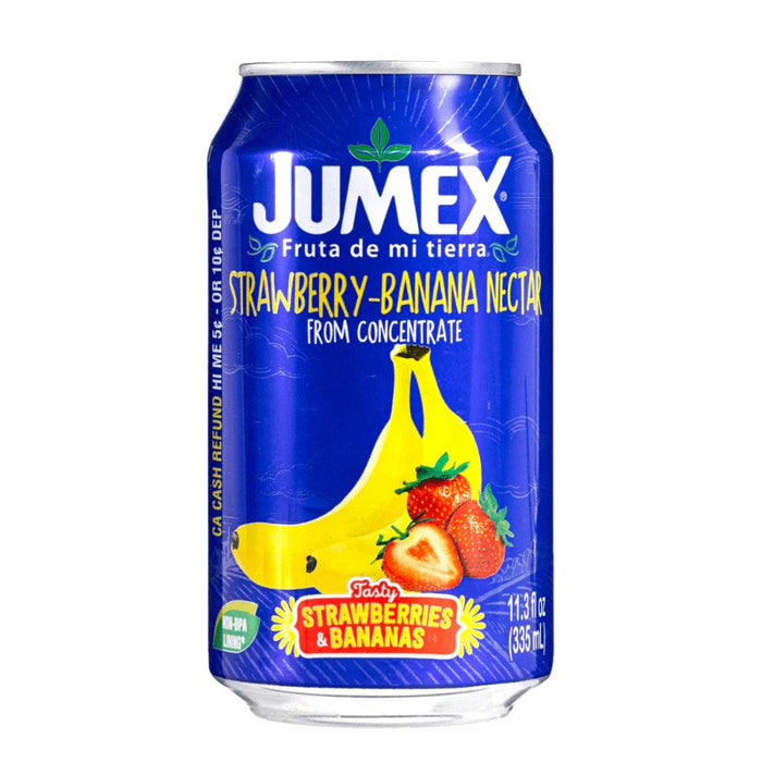 BEVER JUMEX 355 ML STRAWBERRY BANANA CAN