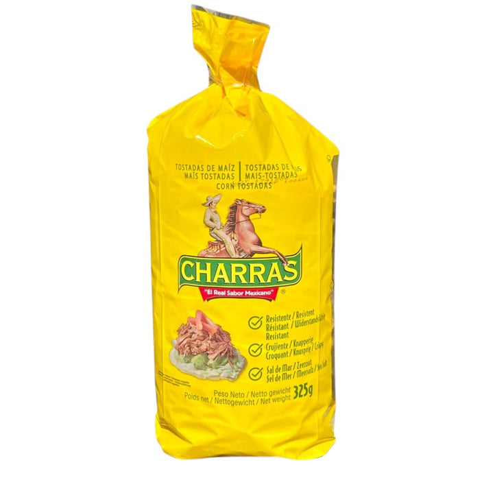 Charras Tostadas Fritas Originales 325 g