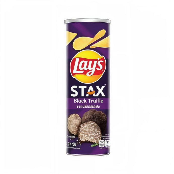 SNACK LAYS 90 GR STAX BLACK TRUFFLE