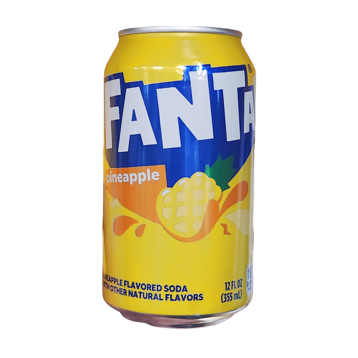 BEVER FANTA 355 ML PINEAPPLE CAN