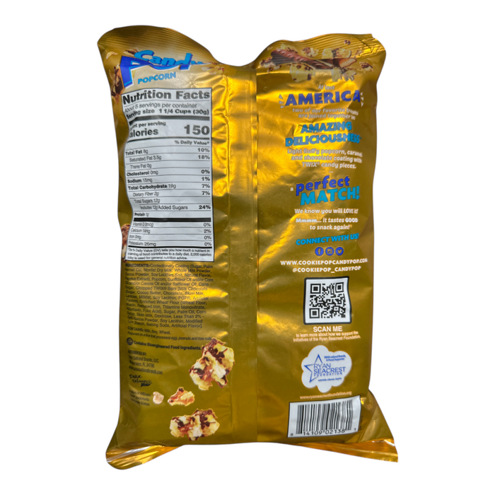 Snack Pop Popcorn Twix 149 g