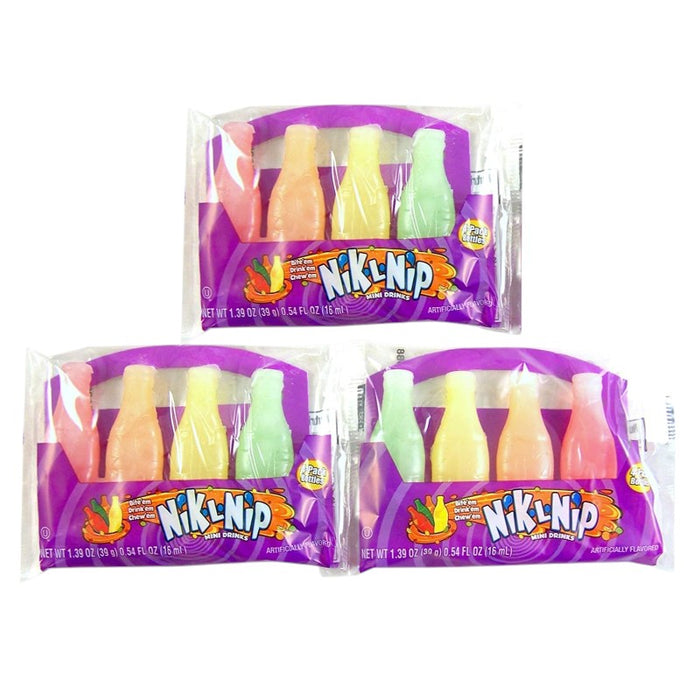 CANDY CONCORD 18 x 4 x 10 GR NIK-L-NIP MINI DRINKS