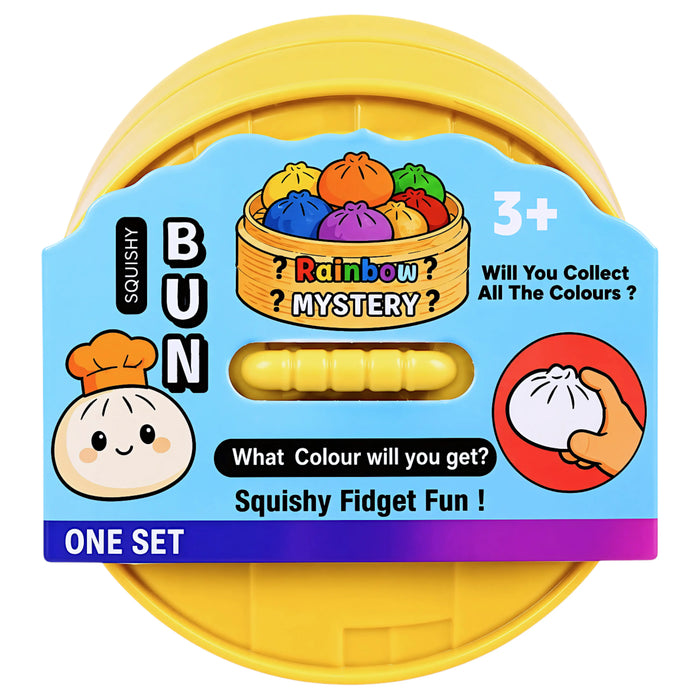 PLAYS SQUISHY BUN 24 UN MEDIUM RAINBOW MISTERY