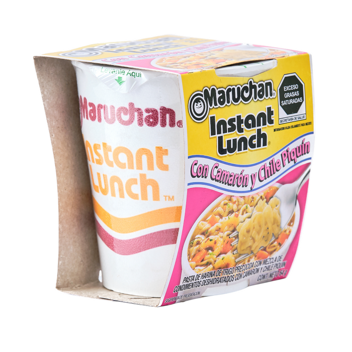 PDISH MARUCHAN 64 GR COPA INSTANTÁNEA CAMARON CON CHILE PIQUIN (EDICIÓN MEX)