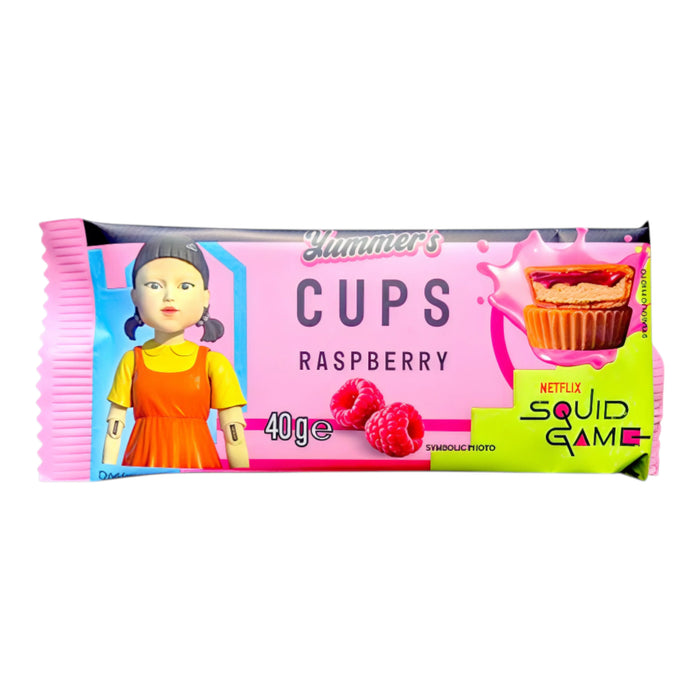 XPROD YUMMERS 40 GR SQUID GAME RASPBERRY CUPS