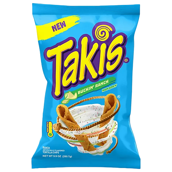 SNACK TAKIS 92 GR RANCH | 20 x 92g
