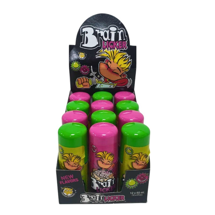 CANDY FREEKEE 12 x 60 ML BRAIN LICKER APPLE CHERRY