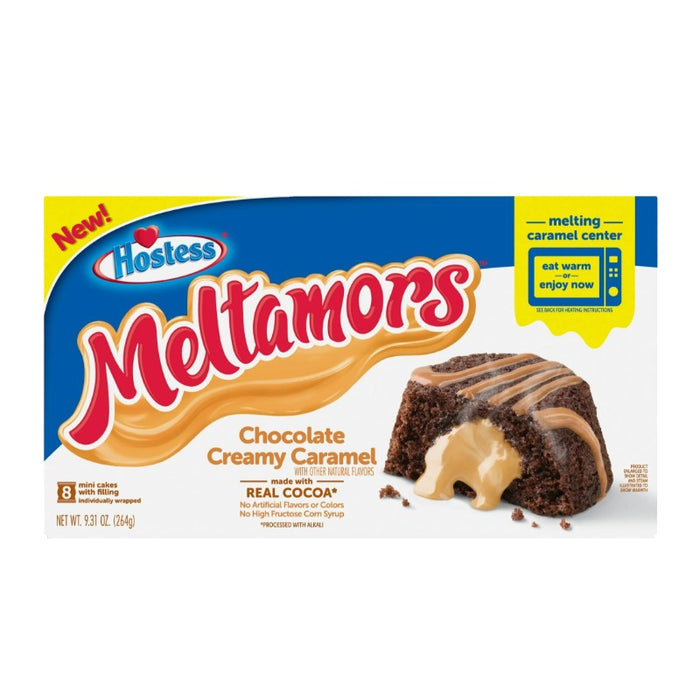 Hostess Meltamors Chocolate Caramel 8 x 44 g