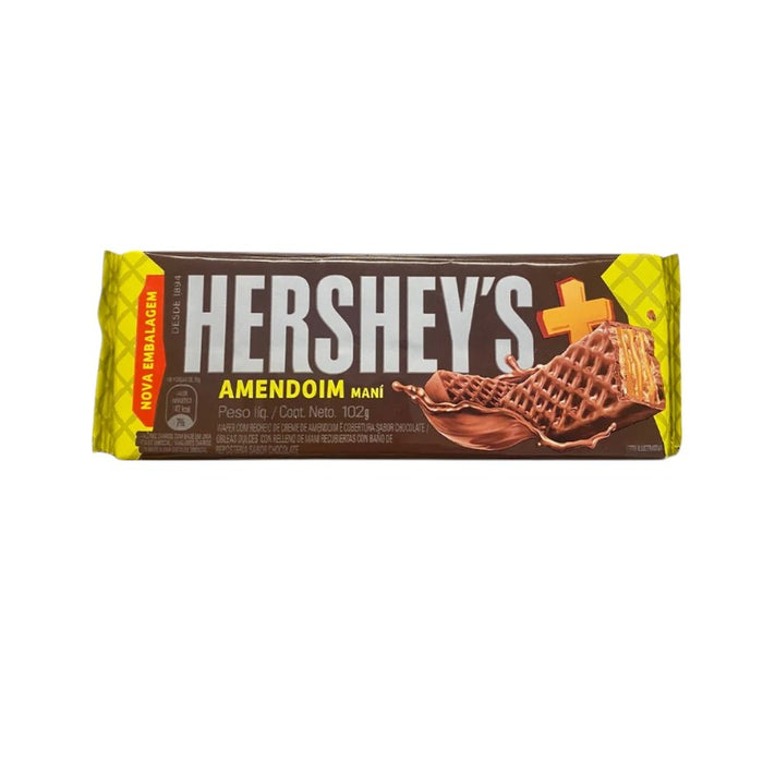 CANDY HERSHEYS 102 GR WAFER AMENDOIM MANI