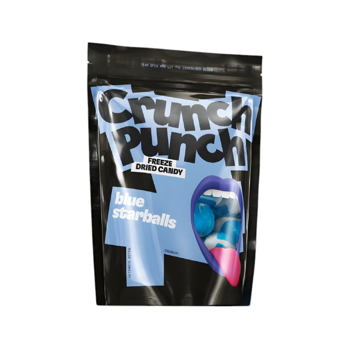 CANDY CRUNCH PUNCH 100 GR BOLAS DE ESTRELLAS AZULES
