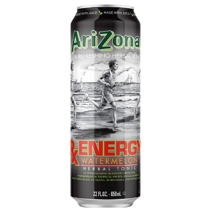 BEVER ARIZONA 650 ML RX ENERGY WASSERMELONEN-TEEDOSE (US-EDITION)