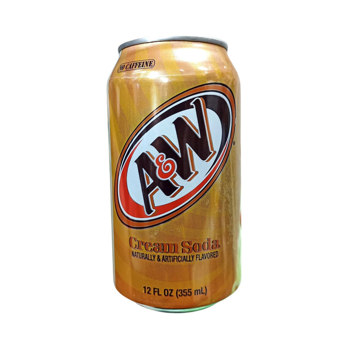 BEVER A&W 355 ML CREAM SODA (12 UN)