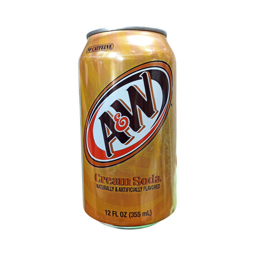 BEVER A&W 355 ML CREAM SODA (12 UN)