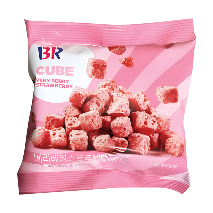 XPROD BASKIN ROBINS 52 GR VERY BERRY STRAWBERRY CUBE ASIAN