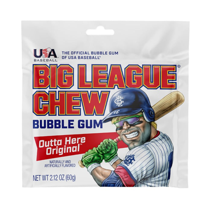 CARAMELOS BIG LEAGUE 12 x 60 GR MASTICABLES ORIGINALES