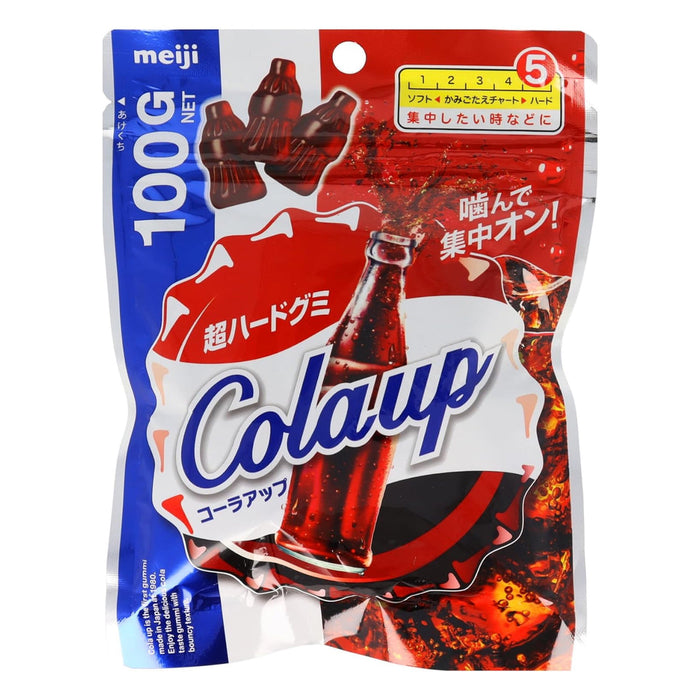 XPROD CANDY MEIJI 6 x 100 GR COLA UP HARD GUMMY ASIAN