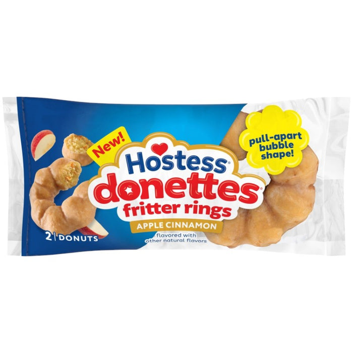 Hostess Donettes Fitter Rings Apple Cinnamon 2 x 49 g