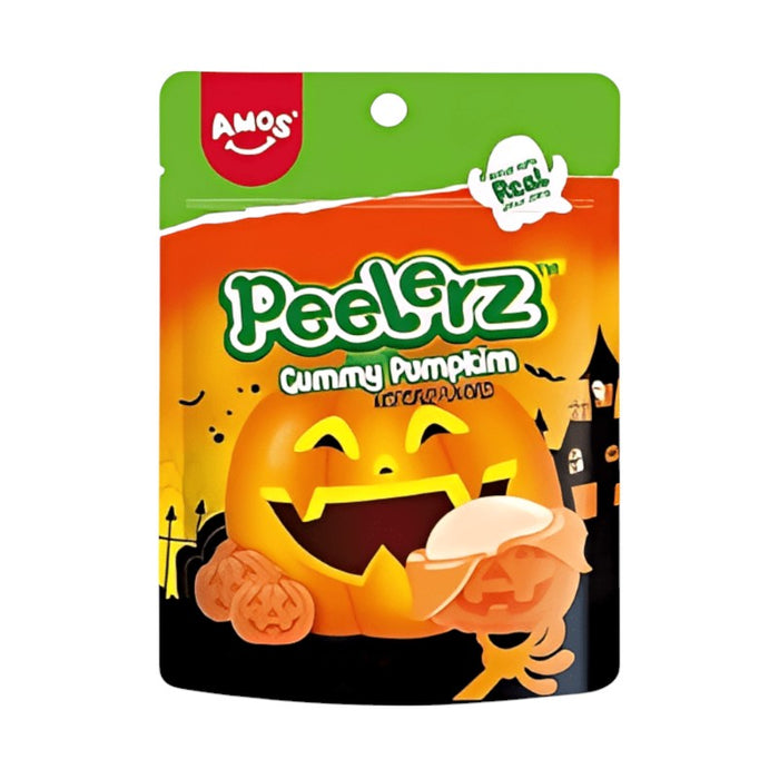 Amos Peelerz Gummy Pumpkin Halloween 65 g