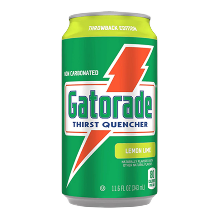 BEVER GATORADE 343 ML LEMON LIME CAN
