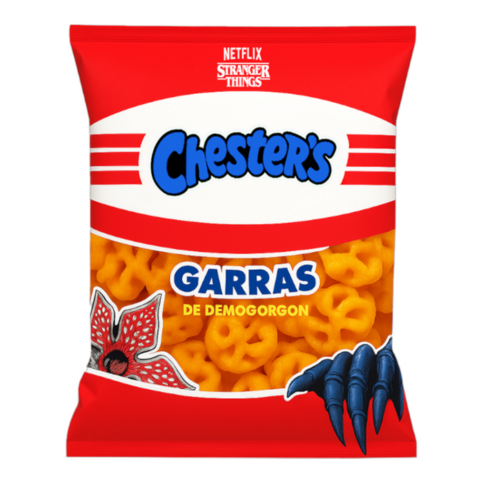 SNACK CURLY 75 GR DEMOGORGON-SNACKS STRANGER THINGS