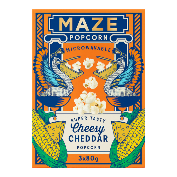 SNACK MAZE 240 GR POPCORN CHEESE