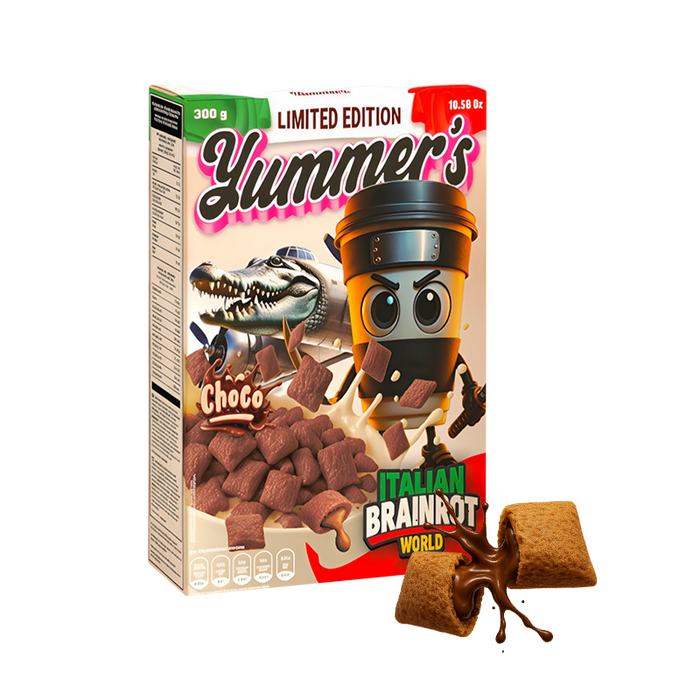 Yummers Brainrot Cchocolate Cereal 12 x 300 g