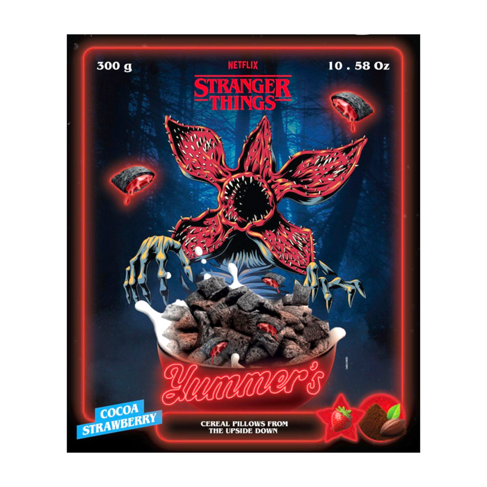BFCER YUMMERS 300 GR STRANGER THINGS DARK CHOCO