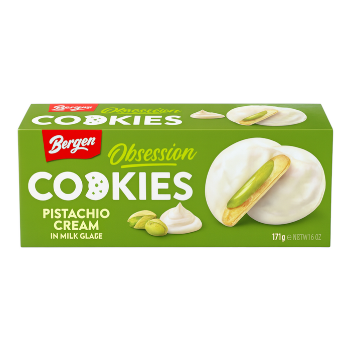 CANDY BERGEN 128 GR OBSSESION PISTACHIO WHITE