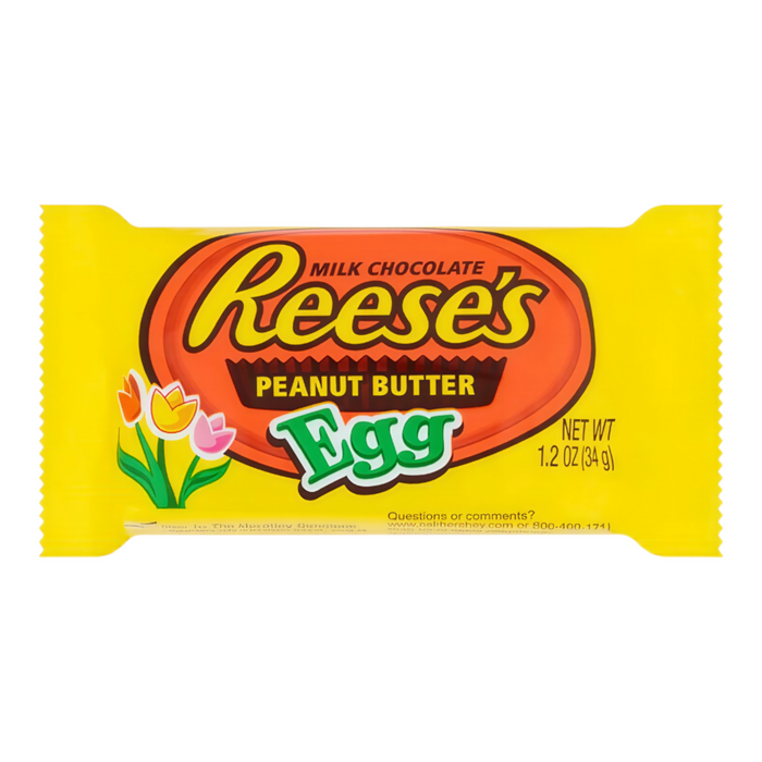 CANDY REESES 36 x 34 GR PEANUT BUTTER EGG EASTER