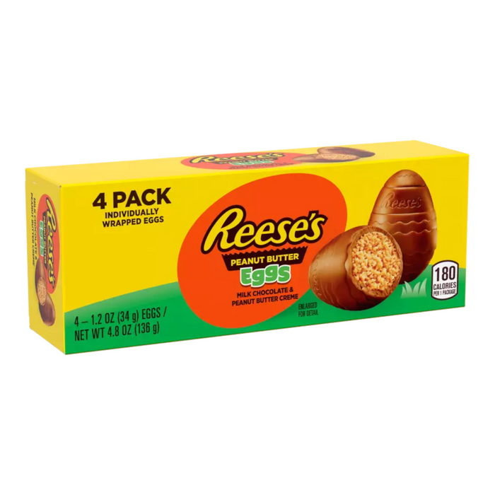 REESES®-Süßigkeiten, 24 x 68 g, Erdnussbutter-Milcheier
