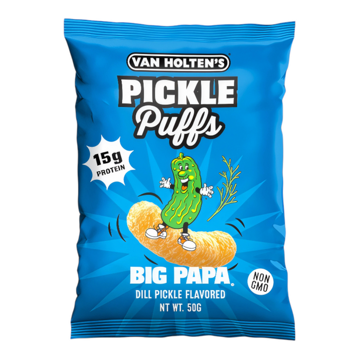 VEGET VAN HOLTENS 100 GR BIG PAPA PICKLE PUFFS