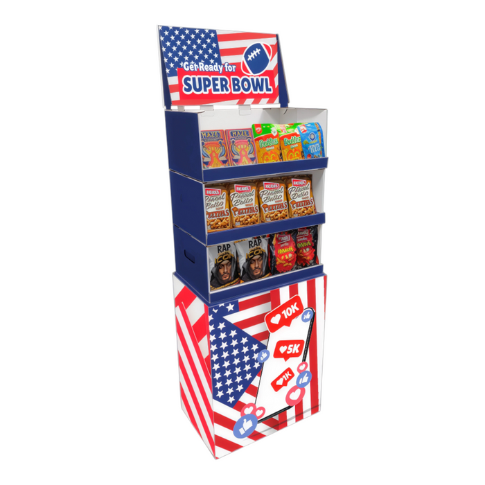 SUPERBOWL 1 UN DISPLAY