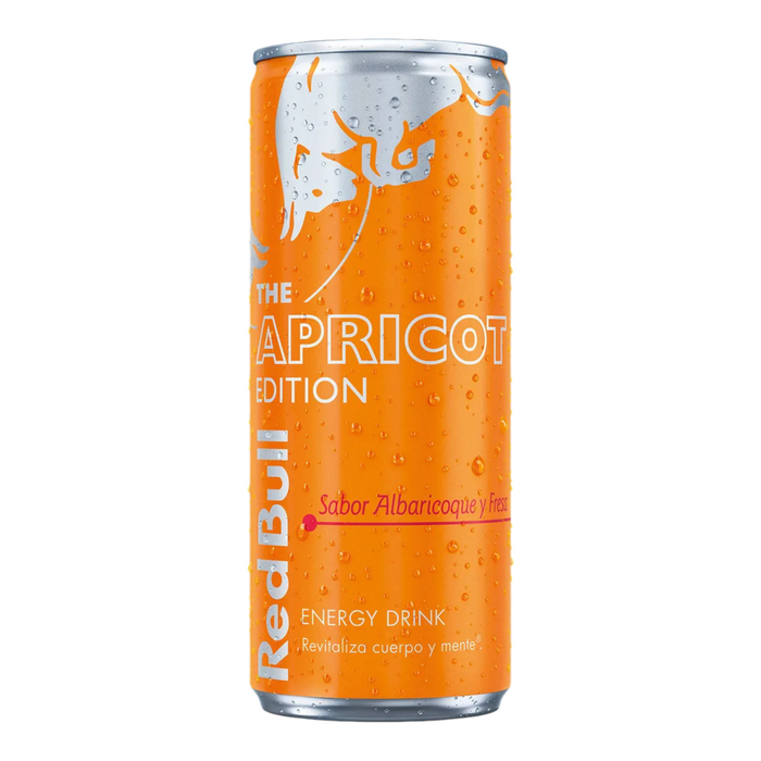 BEVER RED BULL 250 ML APRICOT