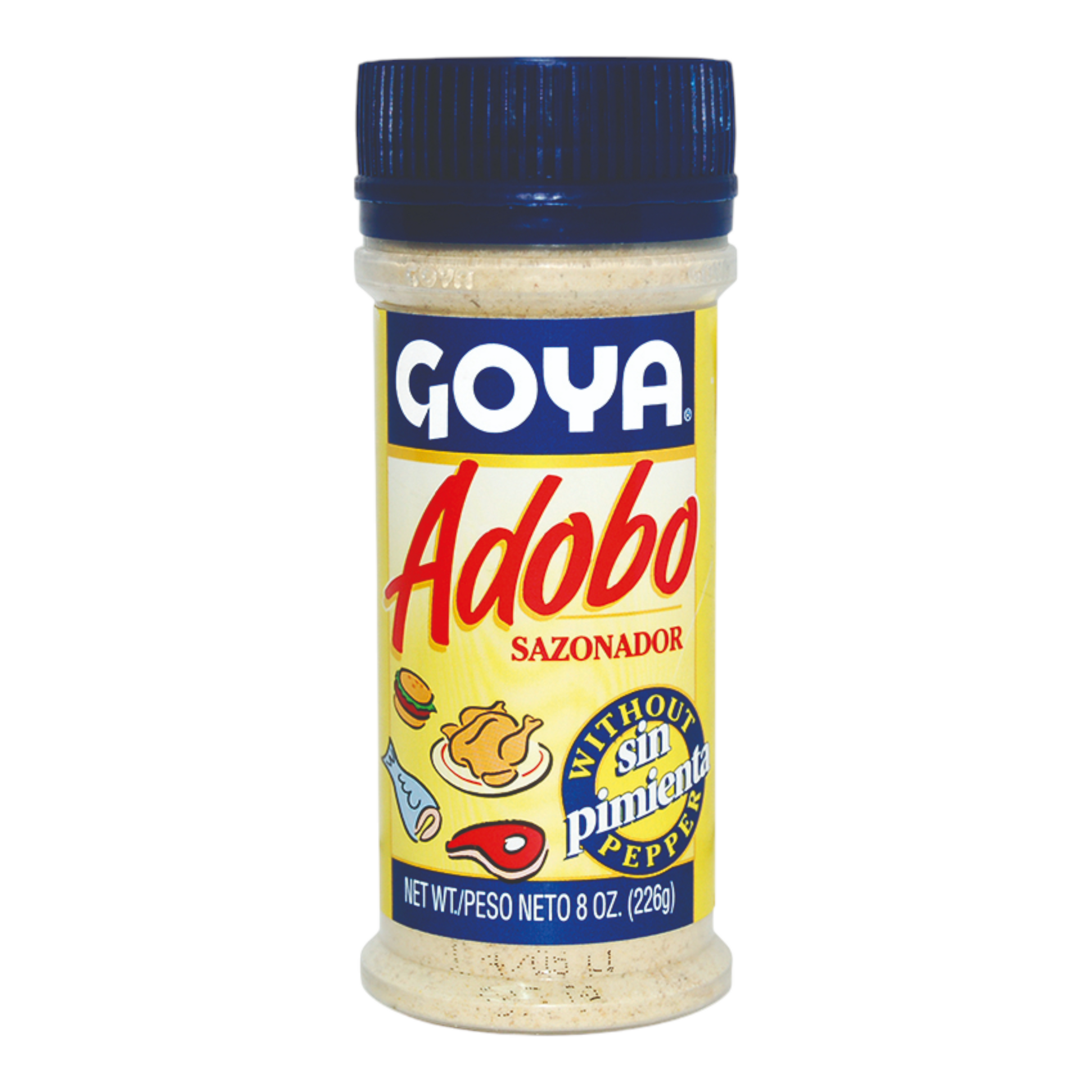 SAZON GOYA 226 GR ADOBO SEASONING WITHOUT PEPPER — Crevel