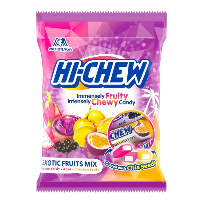 CANDY HI CHEW 100 GR EXOTIC FRUITS MIX