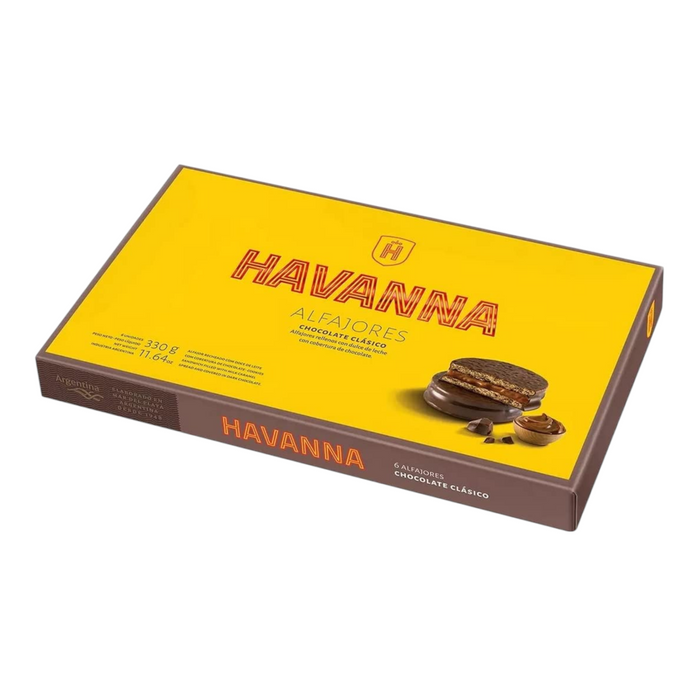 HAVANNA 6 x 55 GR ALFAJORES CHOCOLATE